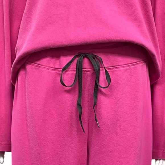 PINK Victoria’s Secret Vintage Y2K Team VS Lounge Set Top Wide Leg Pants Size XL - Picture 7 of 13